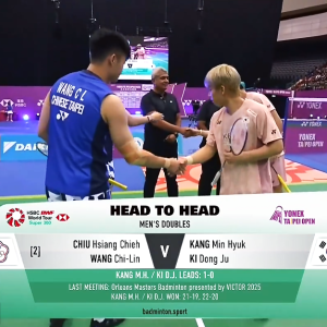 2025年 台北公开赛 F 邱相榤&王齐麟[中国台北] vs [韩国]姜敏赫&奇东柱