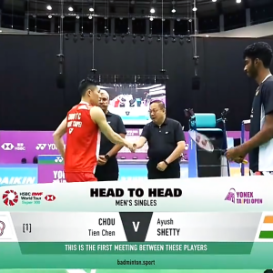 2025年 台北公开赛 SF 周天成[中国台北] vs [印度]阿尤什·谢蒂