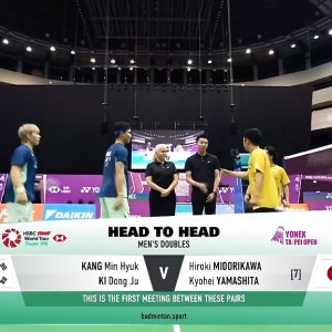 2025年 台北公开赛 SF 姜敏赫&奇东柱[韩国] vs [日本]绿川大辉&山下恭平