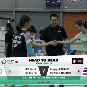 2025年 加拿大公开赛 SF 许尹鏸&林芝昀[中国台北] vs [泰国]本雅帕·艾姆萨德&伦塔卡恩·艾姆萨德