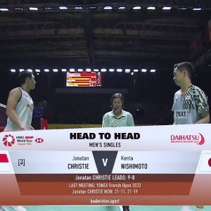 2025年 印尼大师赛 QF 乔纳坦·克里斯蒂[印尼] vs [日本]西本拳太