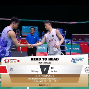 2025年 马来西亚公开赛 QF 李诗沣[中国] vs [中国台北]戚又仁