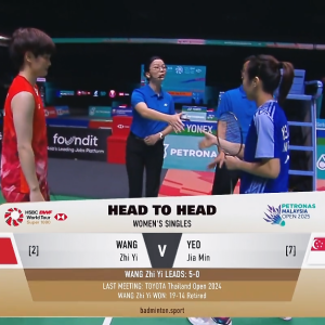 2025年 马来西亚公开赛 QF 王祉怡[中国] vs [新加坡]杨佳敏