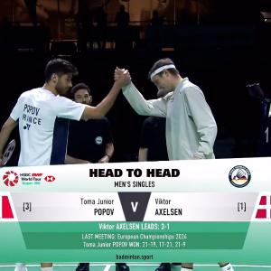 2025年 德国公开赛 SF 托马·朱尼尔·波波夫[法国] vs [丹麦]安赛龙