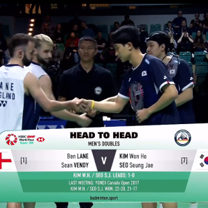 2025年 德国公开赛 SF 本·莱恩&肖恩·文迪[丹麦] vs [韩国]金元浩&徐承宰