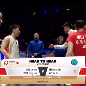 2025年 全英公开赛 F 郭新娃&陈芳卉[中国] vs [中国]冯彦哲&魏雅欣