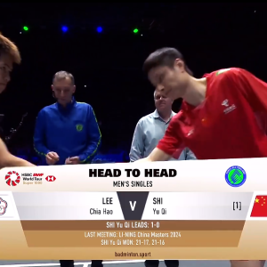 2025年 全英公开赛 F 李佳豪[中国台北] vs [中国]石宇奇