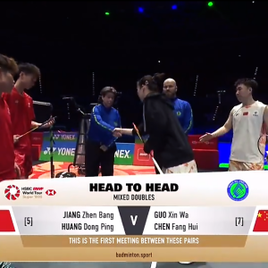 2025年 全英公开赛 SF 蒋振邦&黄东萍[中国] vs [中国]郭新娃&陈芳卉
