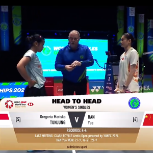 2025年 全英公开赛 QF 格蕾戈丽亚·玛丽斯卡·东宗[印尼] vs [中国]韩悦