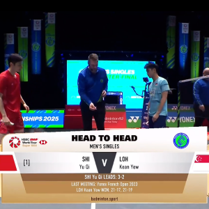 2025年 全英公开赛 QF 石宇奇[中国] vs [新加坡]骆健佑