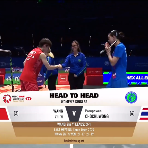 2025年 全英公开赛 QF 王祉怡[中国] vs [泰国]李美妙