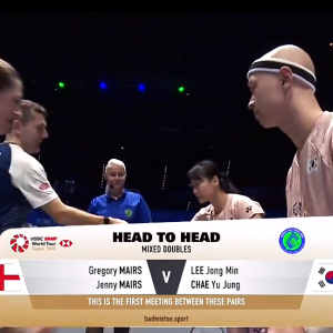 2025年 全英公开赛 QF 格雷戈里·梅尔斯&珍妮·梅尔斯[丹麦] vs [韩国]李钟民&蔡侑玎