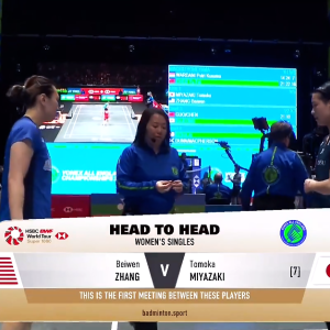 2025年 全英公开赛 R16 张蓓雯&[马来西亚] vs [日本]宫崎友花