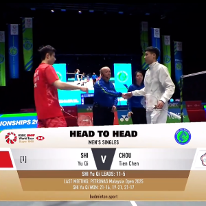 2025年 全英公开赛 R16 石宇奇[中国] vs [中国台北]周天成