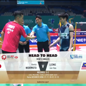 2025年 中国公开赛 R32 西本拳太[日本] vs [马来西亚]梁峻豪