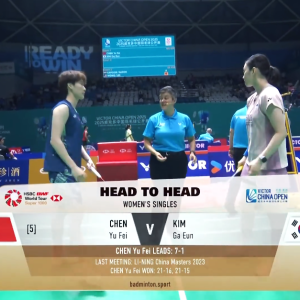 2025年 中国公开赛 R32 陈雨菲[中国] vs [韩国]金佳恩