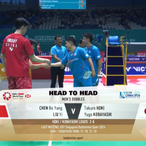 2025年 中国公开赛 R32 陈柏阳&刘毅[中国] vs [日本]保木卓朗&小林优吾