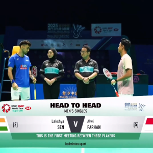 2025年 澳门公开赛 SF 拉克什亚·森[印度] vs [印尼]阿尔维·法汉