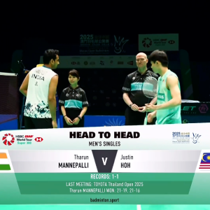 2025年 澳门公开赛 SF 塔伦·曼内帕利[印度] vs [马来西亚]贺首维