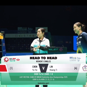 2025年 澳门公开赛 SF 陈雨菲[中国] vs [中国台北]林湘缇