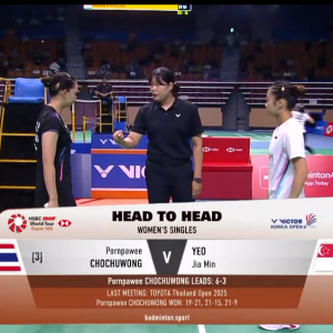 2025年 韩国公开赛 QF 李美妙[泰国] vs [新加坡]杨佳敏