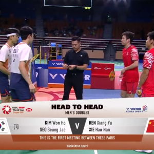 2025年 韩国公开赛 QF 金元昊&徐承宰[韩国] vs [中国]任翔宇&谢浩南