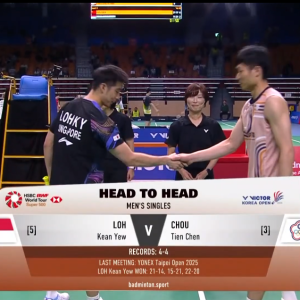 2025年 韩国公开赛 QF 骆健佑[新加坡] vs [中国台北]周天成