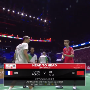 2025年 世界锦标赛 R16 克里斯托·波波夫[法国] vs [中国]石宇奇