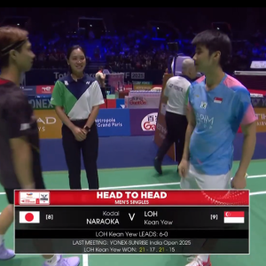 2025年 世界锦标赛 R16 奈良冈功大[日本] vs [新加坡]骆健佑