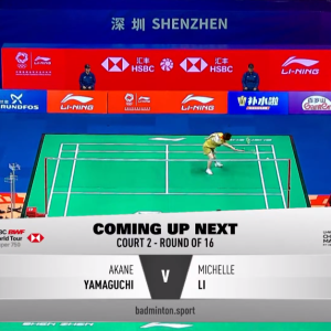 2025年 李宁中国大师赛 R16 山口茜[日本] vs [加拿大]李文珊