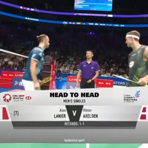2025年 李宁中国大师赛 R16 亚历克斯·拉尼尔[法国] vs [丹麦]安塞龙