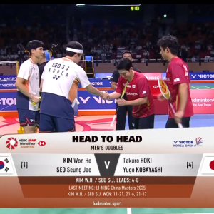 2025年 韩国公开赛 SF 金元昊&徐承宰[韩国] vs [日本]保木卓朗&小林优吾