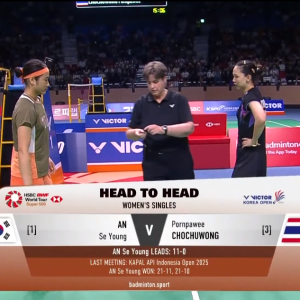 2025年 韩国公开赛 SF 安洗莹[韩国] vs [泰国]李美妙