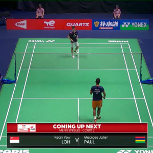 2025年 世界锦标赛 男单 骆健佑[新加坡] vs [毛里求斯]乔治·朱利安·保罗