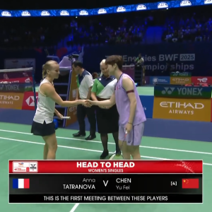 2025年 世界锦标赛 女单 安娜·塔拉诺娃[法国] vs [中国]陈雨菲