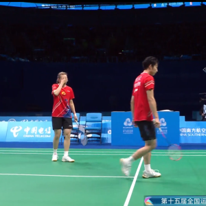 2025年 第十五届全运会 混双决赛 郑思维&黄雅琼 vs 周志宏&魏雅欣