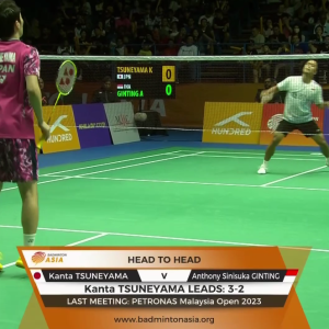 2023年 亚洲锦标赛 SF 金廷[印尼] VS [日本]常山干太