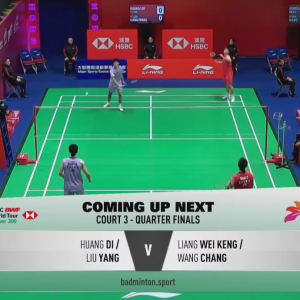2025年 李宁香港公开赛 QF 黄荻&刘阳[中国] vs [中国]梁伟铿&王昶