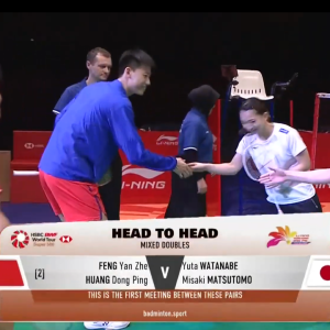 2025年 李宁香港公开赛 SF 冯彦哲&黄东萍[香港] vs [日本]渡边雄太&松友美佐纪