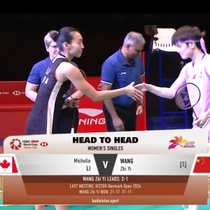 2025年 李宁香港公开赛 SF 李文珊[加拿大] vs [中国]王祉怡
