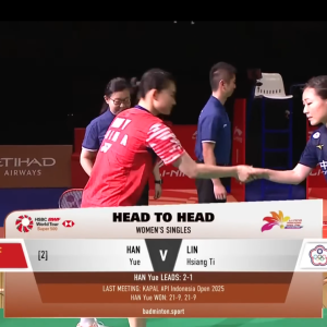 2025年 李宁香港公开赛 SF 韩悦[中国] vs [中国台北]林湘缇