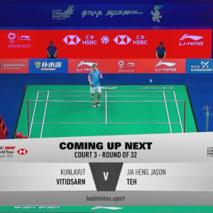 2025年 李宁中国大师赛 R32 昆拉武特[泰国] vs [新加坡]郑加恒