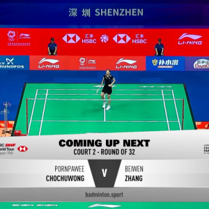 2025年 李宁中国大师赛 R32 李美妙[泰国] vs [美国]张蓓雯