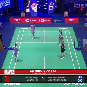 2025年 世界锦标赛 R32 程星&张驰[中国] vs []亚历山大·邓恩&朱莉·麦克菲森