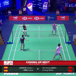 2025年 世界锦标赛 R32 鲁本·加西亚·桑托斯&卡洛斯·皮里斯[西班牙] vs [中国]梁伟铿&王昶