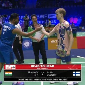 2025年 世界锦标赛 R64 普兰诺伊·哈西纳·苏尼尔·库马尔[印度] vs [苏格兰]乔金·奥尔多夫