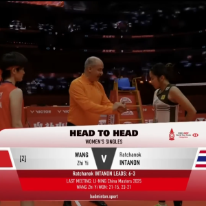 2025年 汇丰世界羽联世界巡回赛总决赛 王祉怡[中国] vs [泰国]拉差诺·因达农