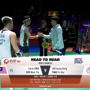 2025年 北极公开赛 QF 谢定峰&苏伟译[马来西亚] vs [中国台北]刘广珩&杨博涵