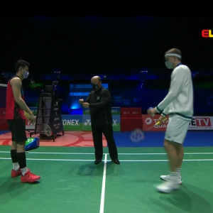 2021年 全英公开赛 F 李梓嘉[马来西亚] vs [丹麦]安塞龙