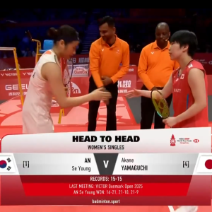 2025年 汇丰世界羽联世界巡回赛总决赛 安洗莹[韩国] vs [日本]山口茜